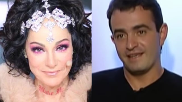 Lolita Cortés y Sergio Romo