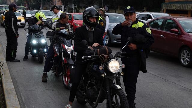 CDMX refuerza medidas por el óptimo tránsito de motos en la capital