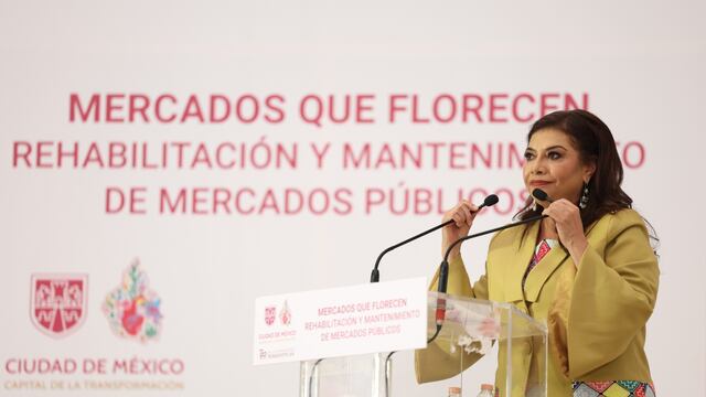 Clara Brugada anuncia inversión histórica de 340 millones de pesos para la rehabilitación y mantenimiento de 102 mercados en CDMX