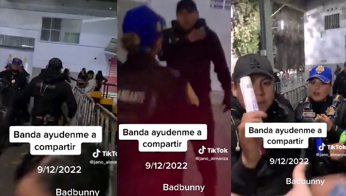 Hasta la policía participó en el robo de boletos para el concierto de Bad Bunny