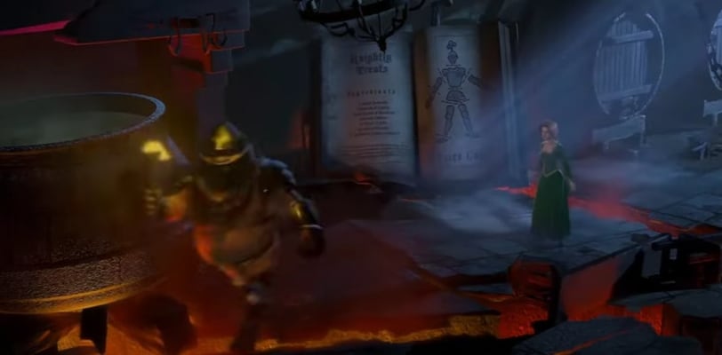 Escena de Shrek que muestra libro de cocina ¿caníbal?