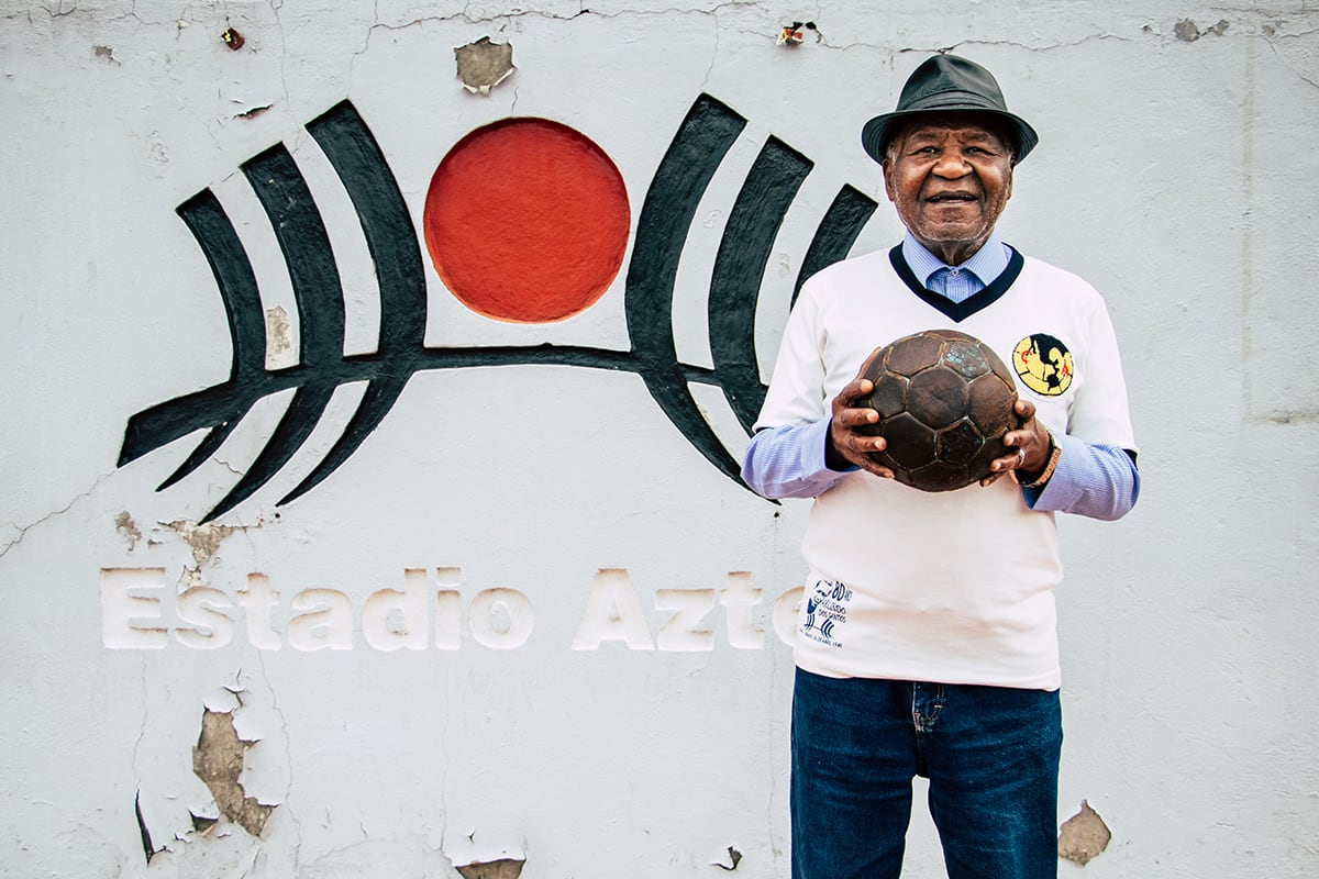 Arlindo dos Santos revive el primer gol en el Estadio Azteca