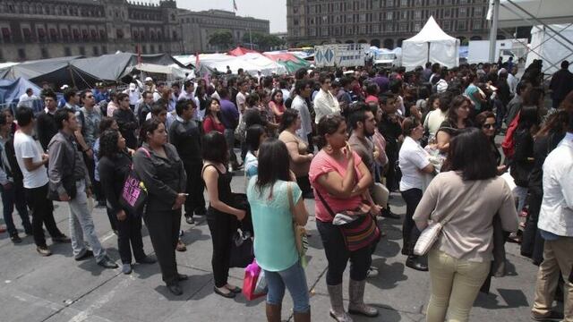 Feria del empleo en México. OIT prevé que desempleo se agudice en 2020.