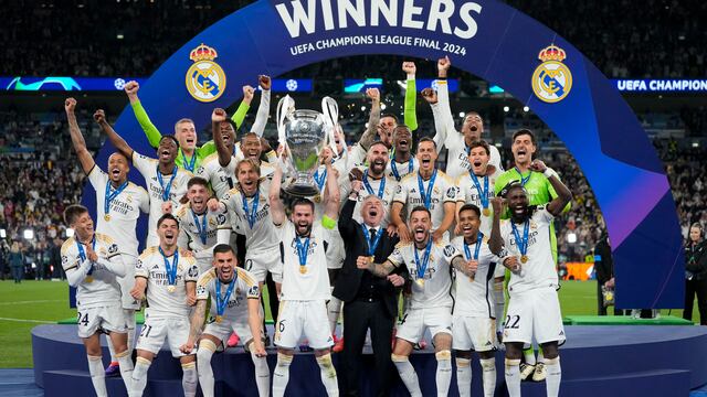 Real Madrid, campeón de la Champions League 2024