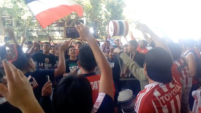 La afición rojiblanca