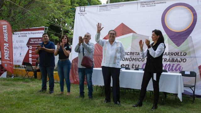 Víctor Mercado promueve empleo en Cuernavaca