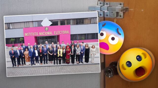 Reporteros fueron encerrados en sala de prensa del INE