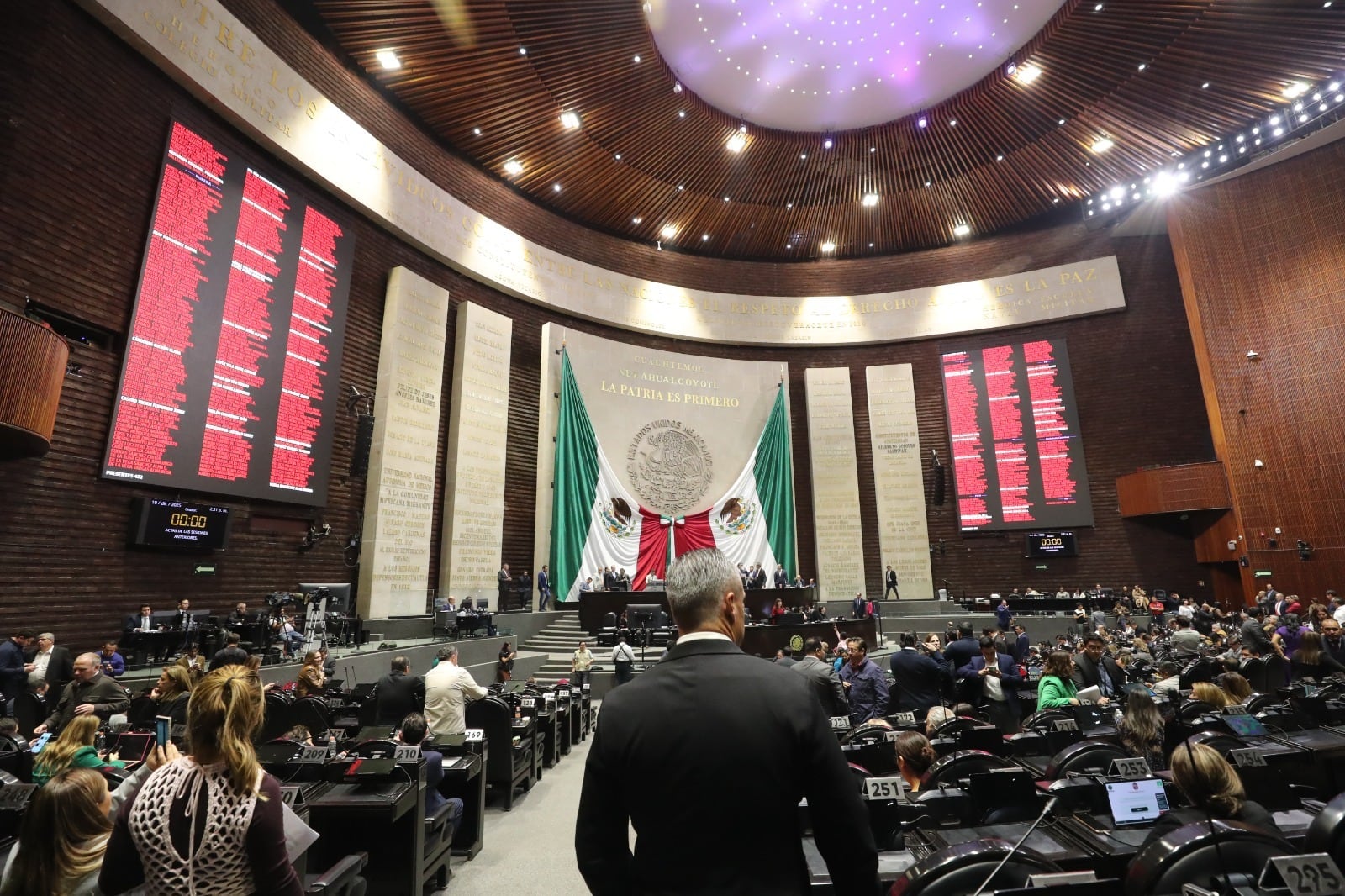 Cámara de Diputados designa a integrantes de la Comisión Permanente