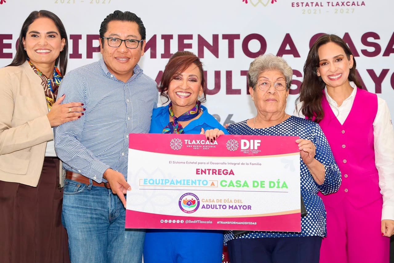 Tlaxcala consolida modelo de cuidados para infancias y personas mayores