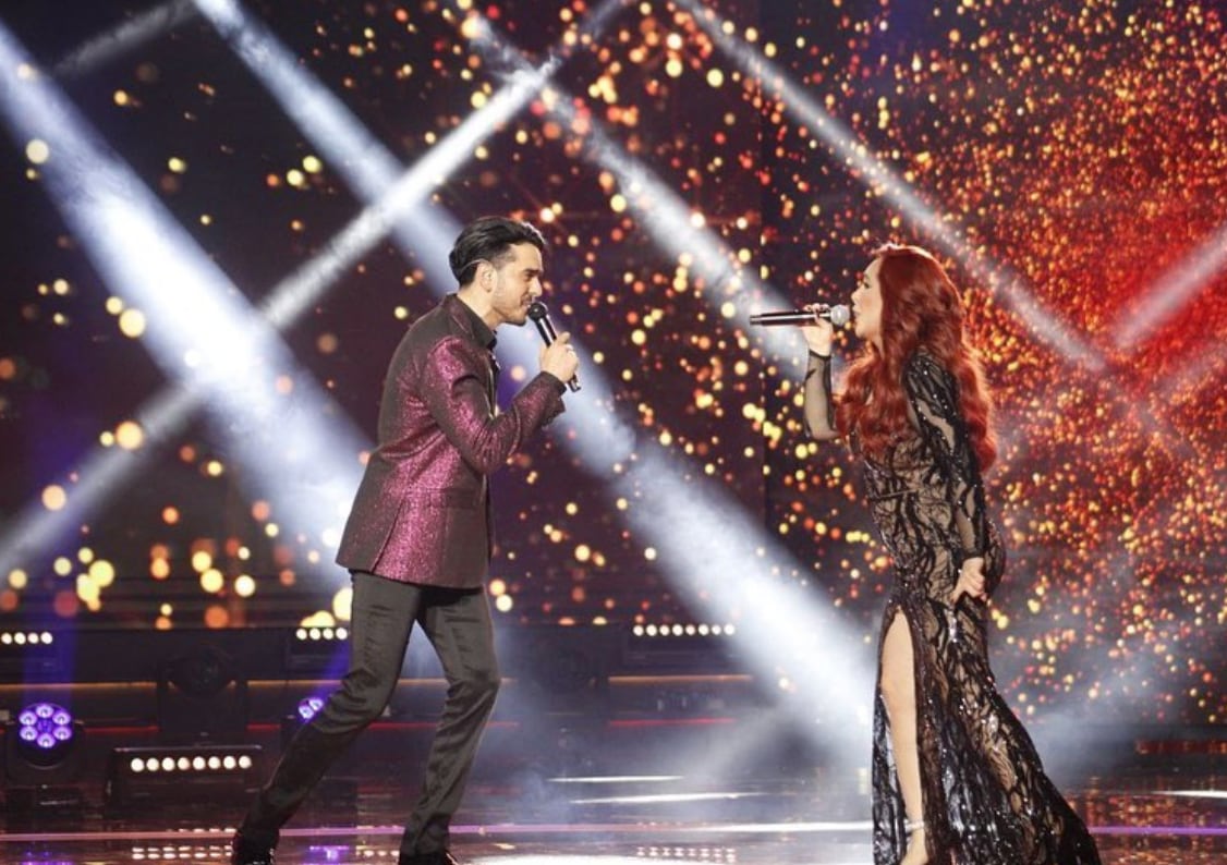 Andrés y Myriam Montemayor, final La Academia