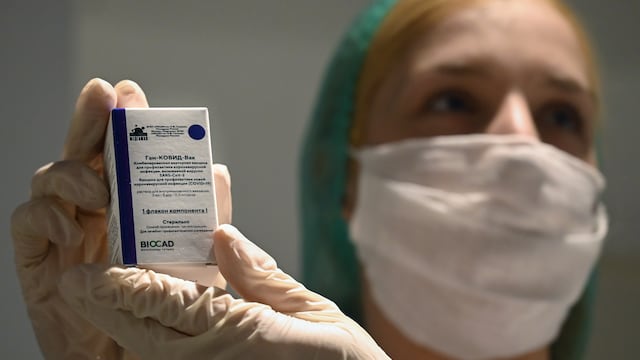 Dosis de la vacuna rusa