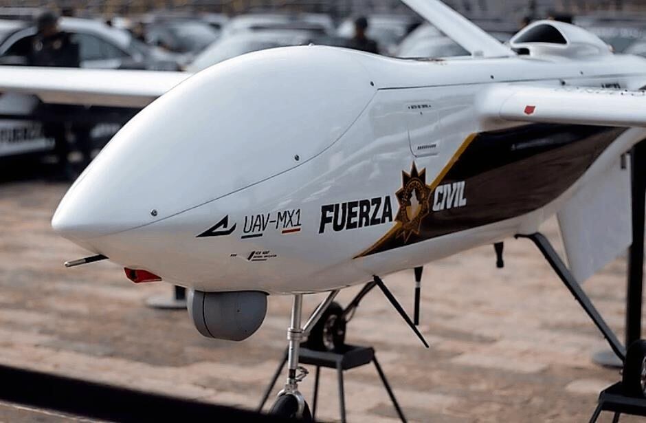 El dron fue usado pocas veces y chocó una ocasión