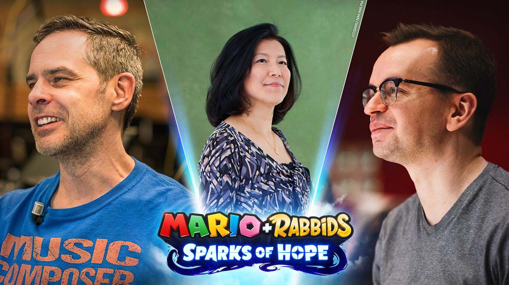 Compositores Mario + Rabbids Sparks of Hope