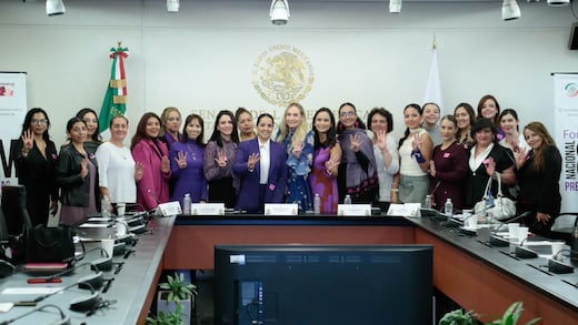 Senado se pinta de morado: mujeres alzan la voz por la paridad en México