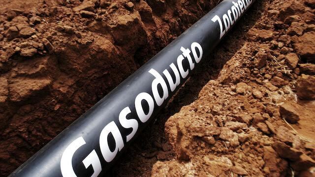 En la imagen, Gasoducto Zacatecas