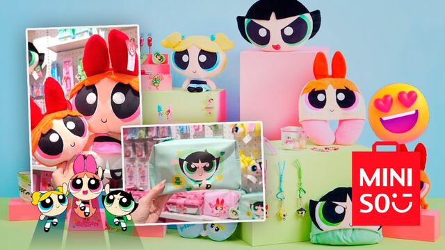 Las Chicas Superpoderosas en Miniso México