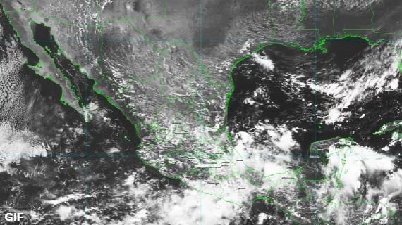 Trayectoria de la depresión tropical 13-E en México: pronóstico actualizado