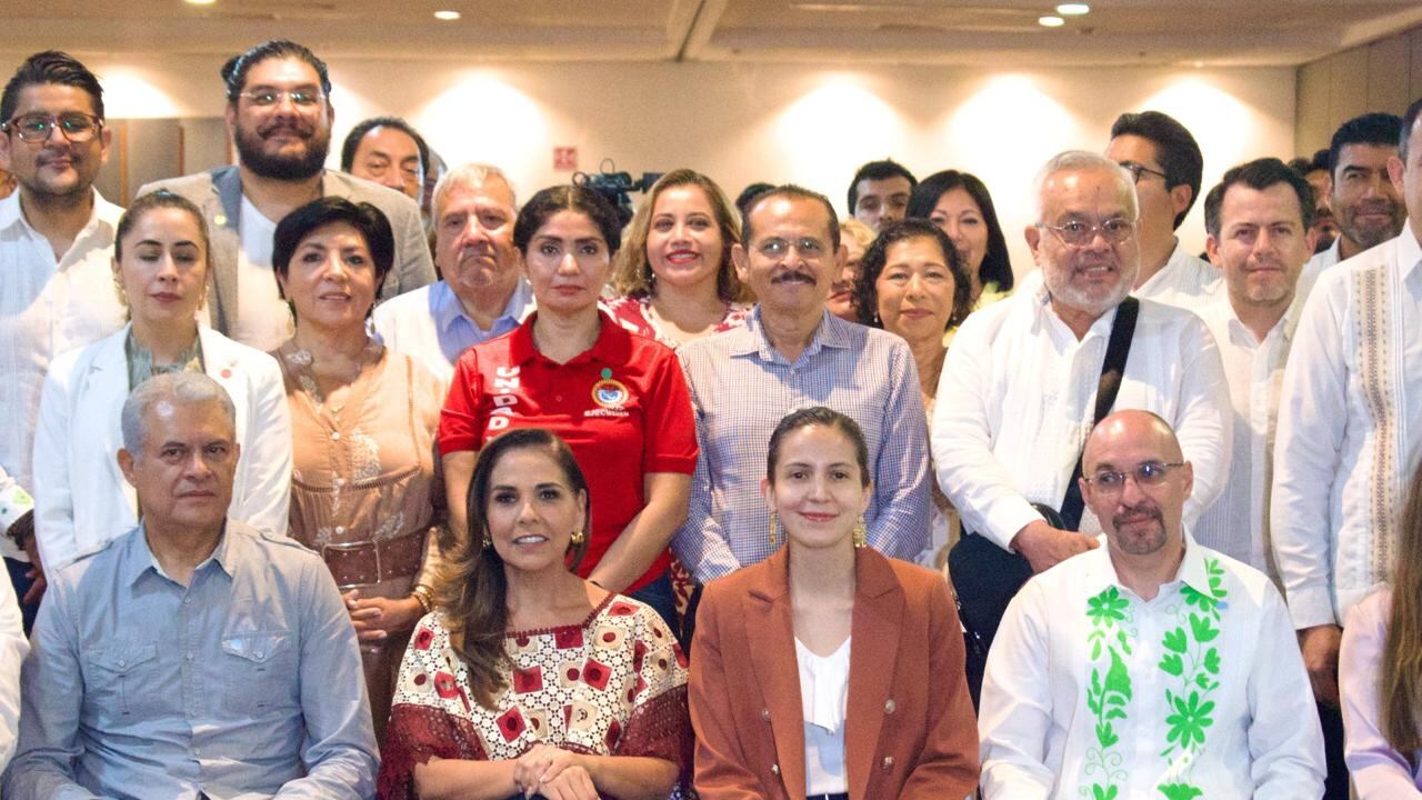 Mara Lezama y Quia Chávez cerraron en Cancún el sexto foro nacional por la jornada laboral de 40 horas