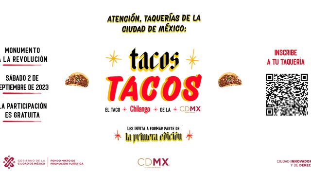 Fondo Mixto de Promoción Turística de la Ciudad de México, festival "Tacos"