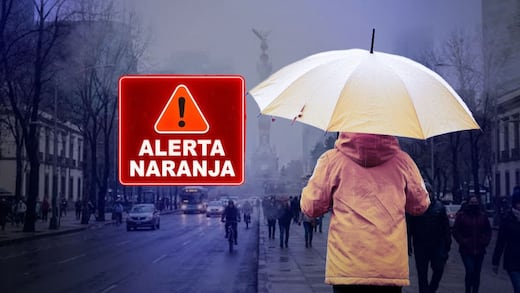 Activan alerta naranja en CDMX por lluvias fuertes en estas alcaldías