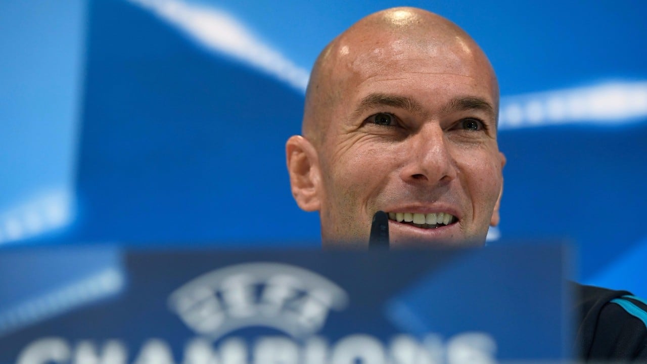 Zidane en conferencia de prensa