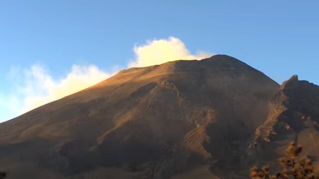 Volcán Popocatépetl el 27 de marzo