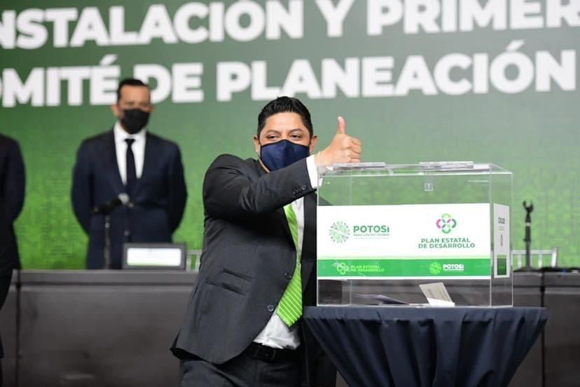 Ricardo Gallardo, gobernador de San Luis Potosí