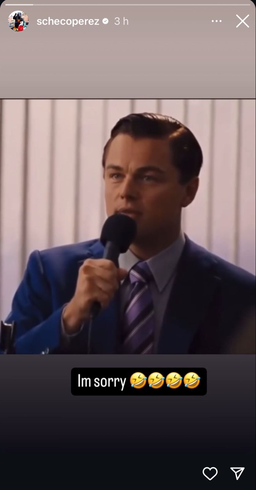 Checo Pérez responde en redes sociales sobre su retiro