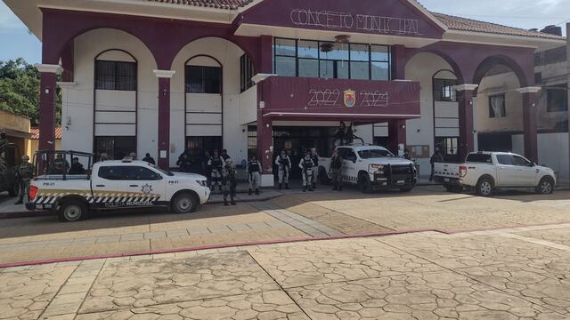 Guardia Nacional en Pantelhó