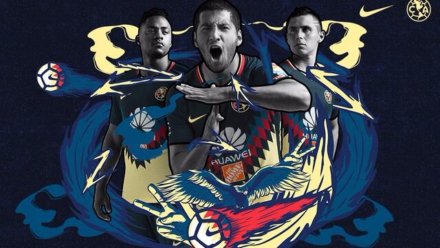 Así lucirán las Águilas en el Apertura 2017.