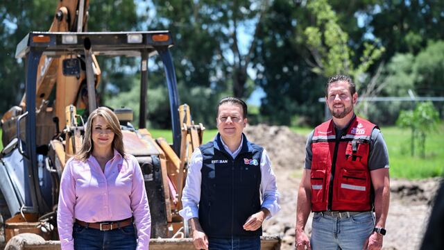 Esteban Villegas supervisa avances del Centro de Bachillerato Tecnológico Agropecuario