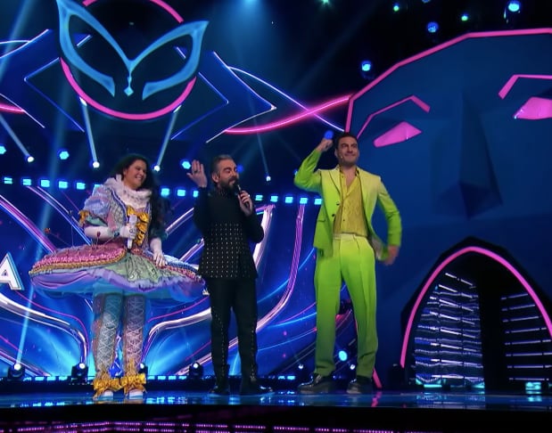 Litzy, Omar Chaparro y Carlos Rivera en ¿Quién es la Máscara?