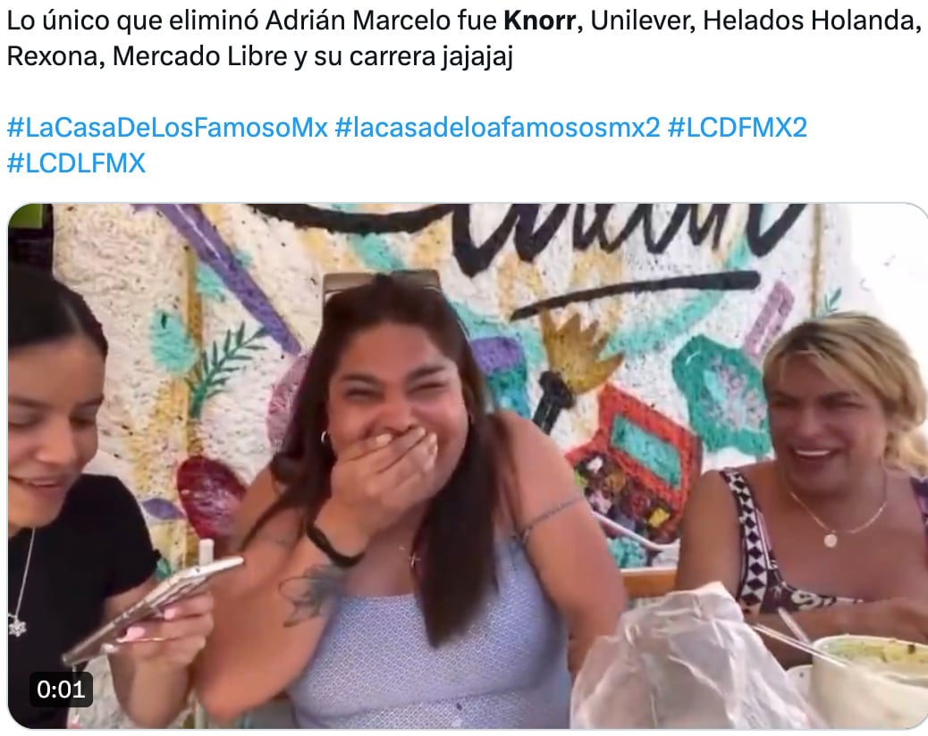 Memes de Adrián Marcelo tras abandonar La Casa de los Famosos 2024