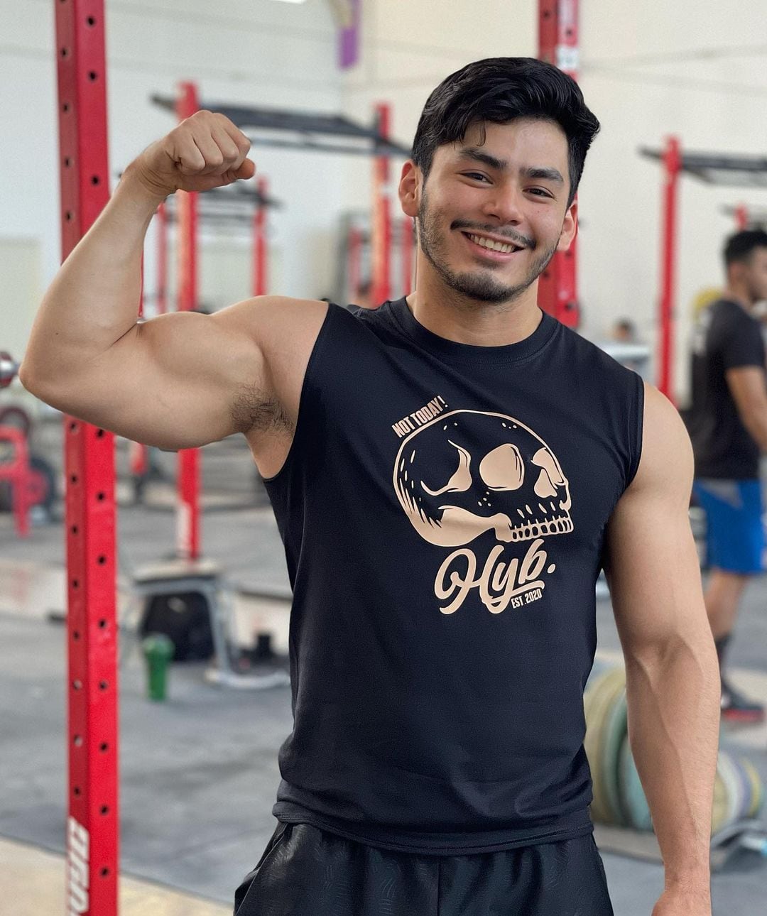 Jorge Adán Cárdenas Estrada, halterista y modelo de OnlyFans.