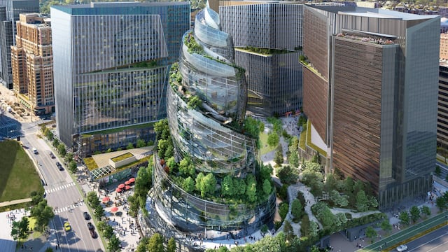 Edificio Helix de Amazon