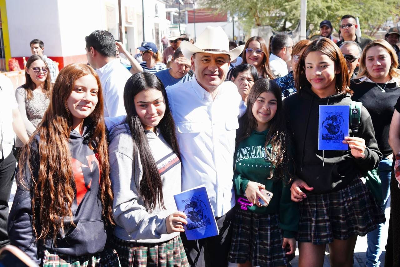 Alfonso Durazo anuncia Feria del Libro Sonora 2025.