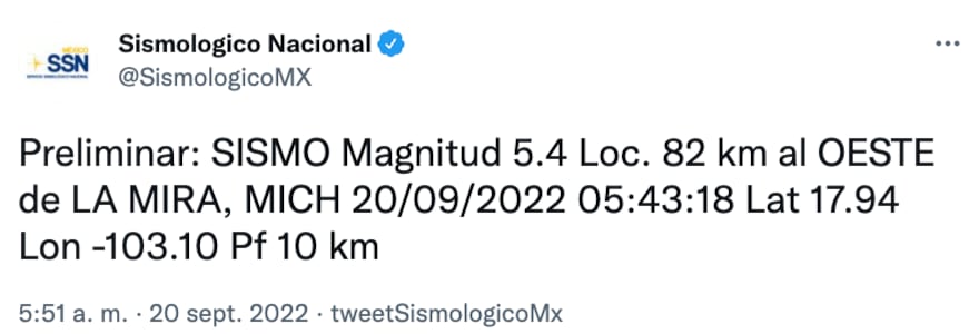 sismo Michoacán