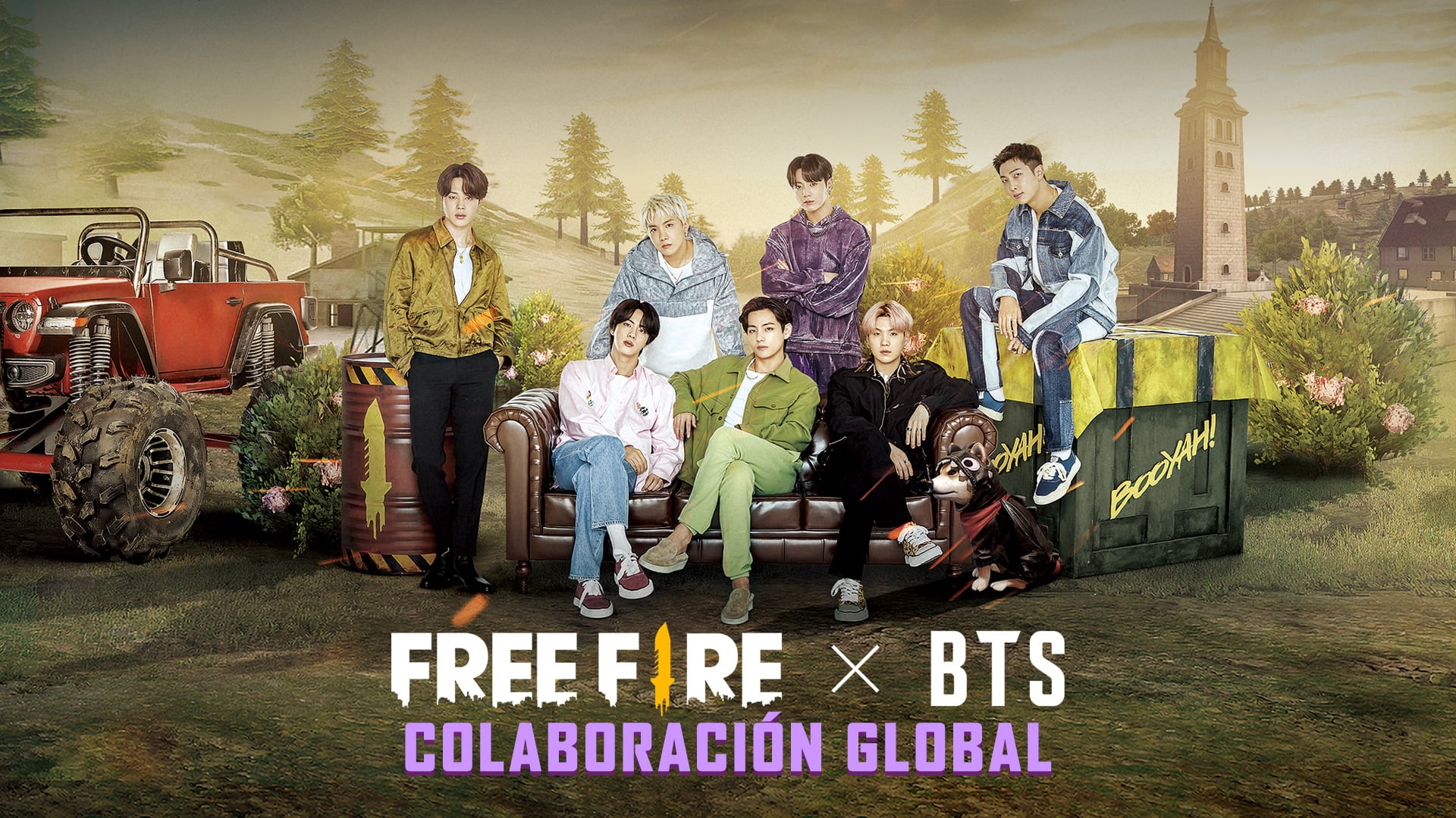 Free Fire x BTS