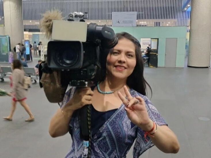 Patricia Cuevas, la reportera agredida por Eduardo Yáñez.
