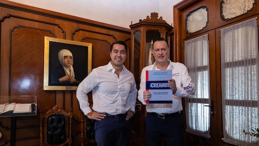 Felifer Macías entrega primer informe a Mauricio Kuri y destaca avances en Querétaro