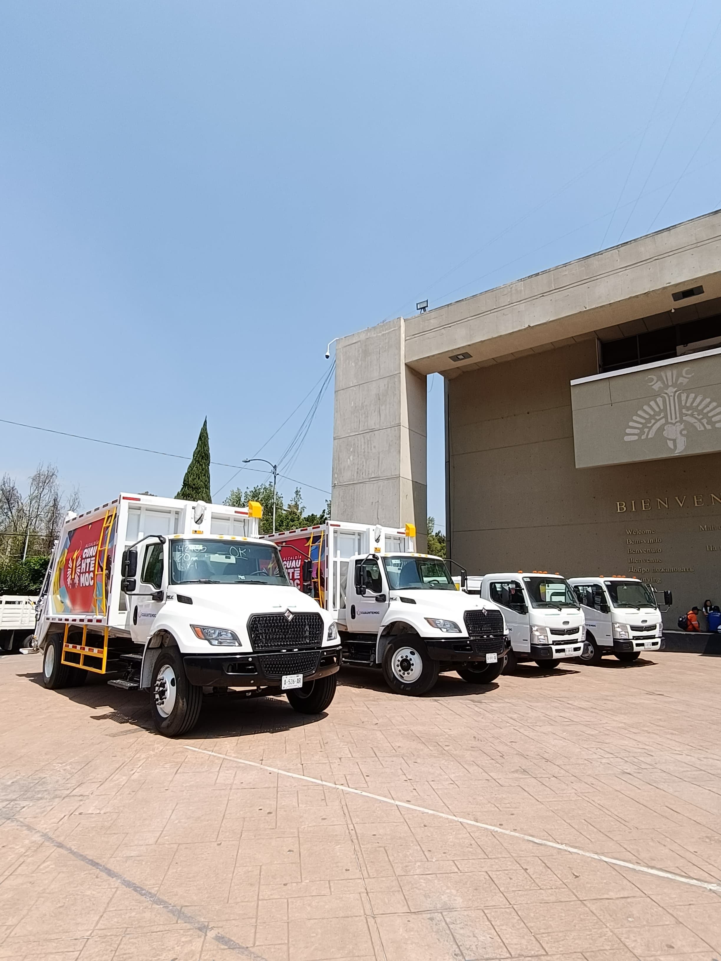 Cuauhtémoc invierte en camiones de basura para mejorar servicios públicos