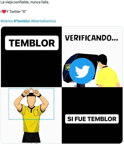 Memes de la Alerta Sísmica de este 2 de agosto