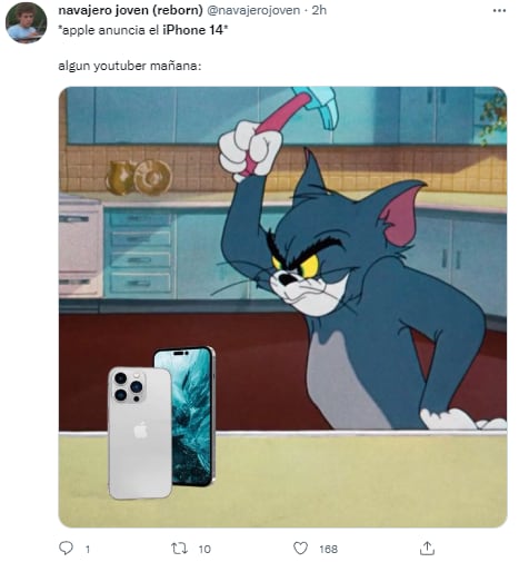 Memes por el lanzamiento del nuevo iPhone 14