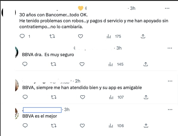 Recomienda a BBVA como el mejor banco