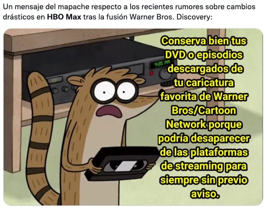 Memes por supuesta desparición de HBO Max