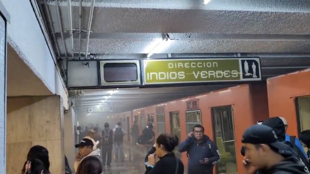 Incendio en estación Juárez de la Línea 3 del Metro