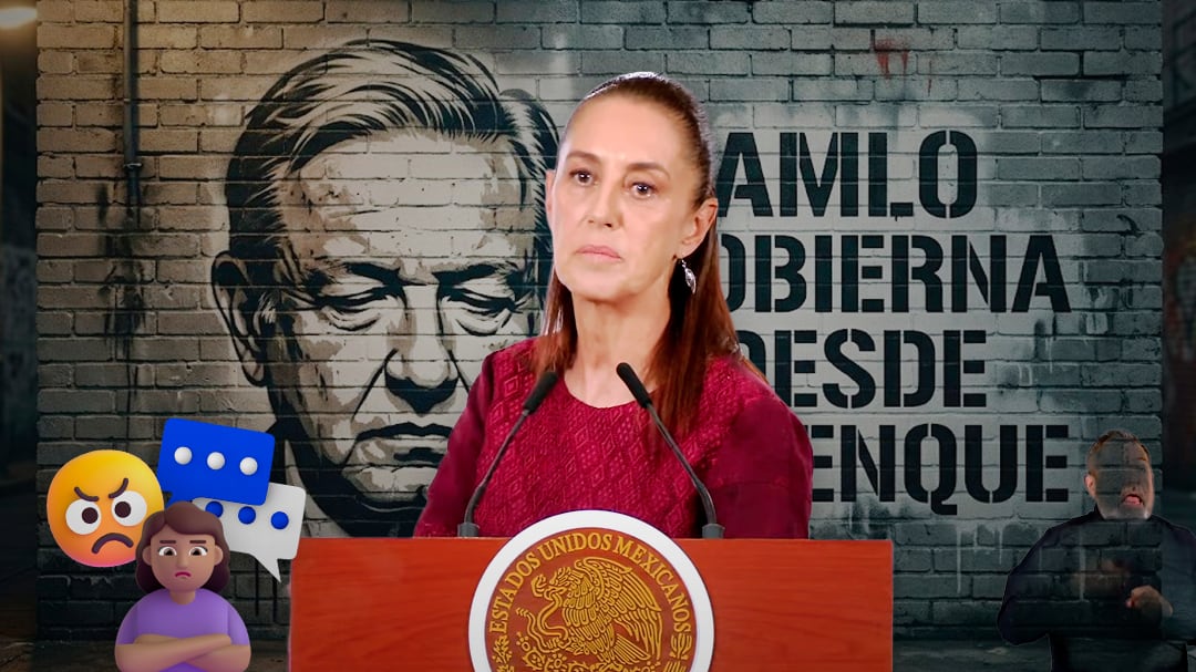 Sheinbaum denuncia misoginia por dichos de que AMLO gobierna desde Palenque