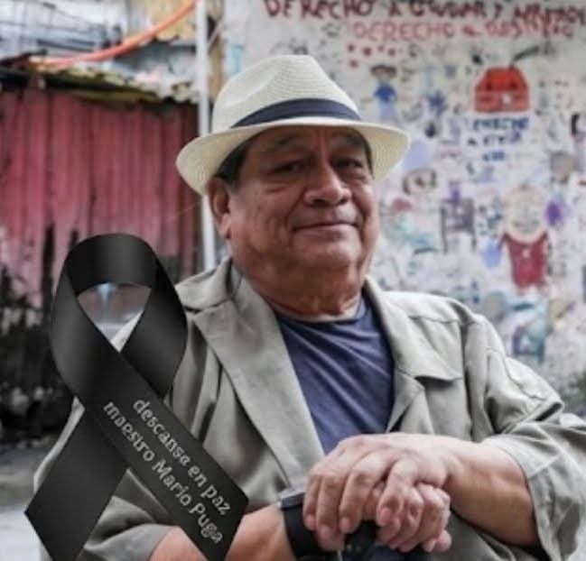Mario Puga, fundador del Espacio Cultural Tepito