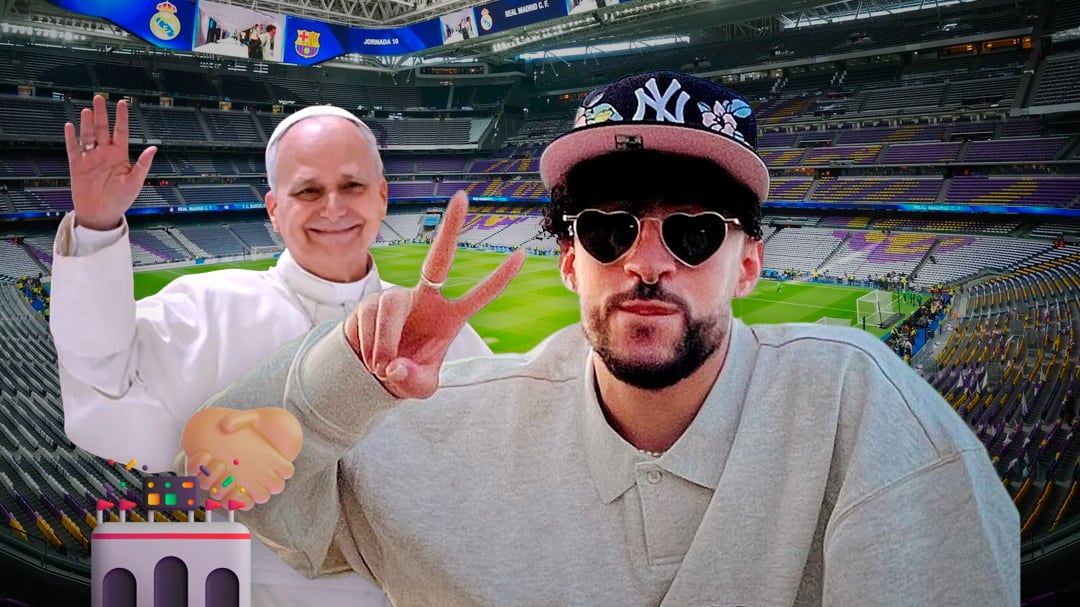 Bad Bunny y el Papa León XIV sostienen inesperada reunión en el Santiago Bernabéu