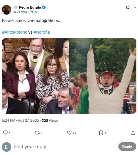 Memes por la pelea entre Alito Moreno y Gerardo Fernández Noroña